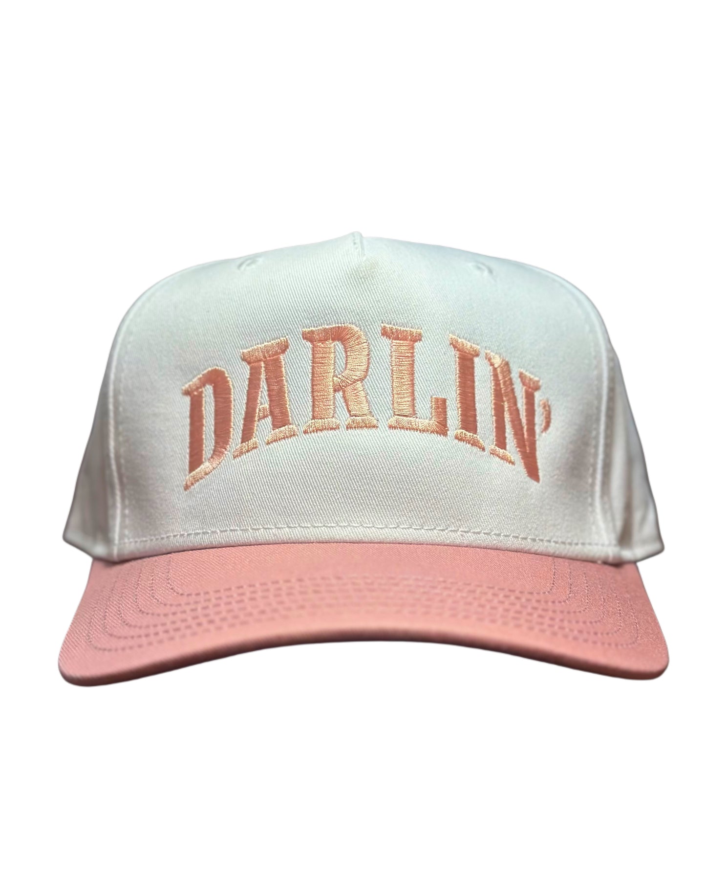 “DARLIN’” 5 Panel (Baby Pink)